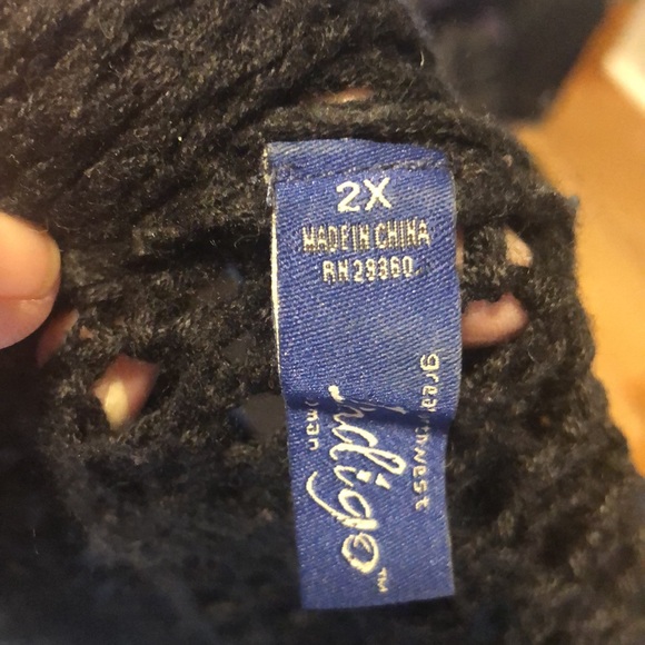 Great Northwest “Indigo” Woman - Gently Used crocheted cover  2XL - Picture 6 of 6